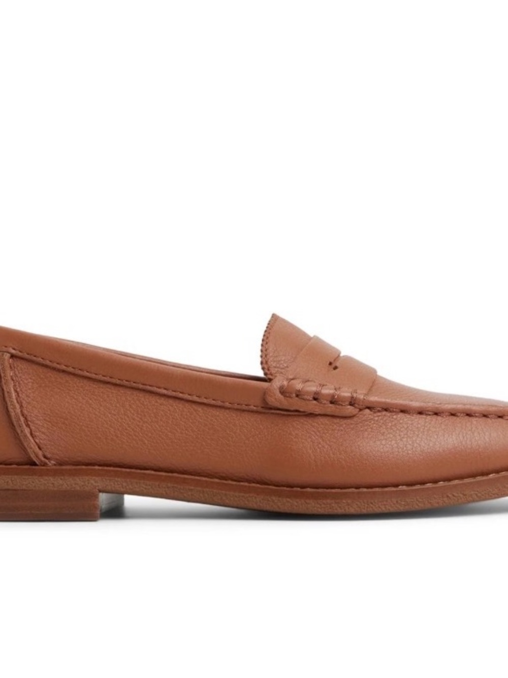 SPERRY NWOT Seaport Leather Penny Loafer - Picture 2 of 9